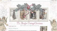 Desktop Screenshot of msbinglesvintagechristmas.com